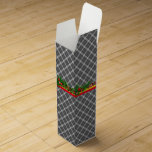 cadeaudoos voor CHRISTMAS PLAID Wijn<br><div class="desc">cadeaudoos voor CHRISTMAS PLAID | m3galleryStudio</div>