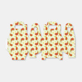 Cadeaudoos voor groene kerststerren voor cream Red Bedankdoosjes (Uitgevouwen)