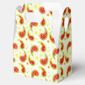 Cadeaudoos voor groene kerststerren voor cream Red Bedankdoosjes (Geopend)