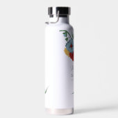 Cadeaudoos voor moeder waterfles met opvallend blo (Rechts)