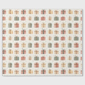 Cadeaudozen Kerstmis Cadeaupapier (Vlak)