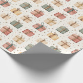 Cadeaudozen Kerstmis Cadeaupapier (Hoek)