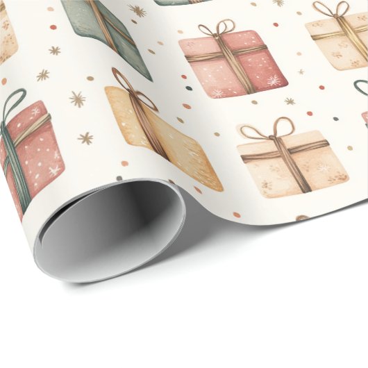 Cadeaudozen Kerstmis Cadeaupapier (Rol Hoek)
