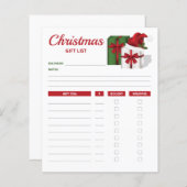 Cadeaudozen met een Pet - kerstcadelijstprogramma' (Voorkant / Achterkant)