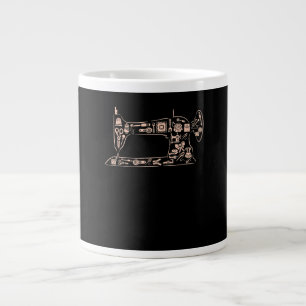 Cadeaufilters en tapijten die de Gift Sewing uitli Grote Koffiekop