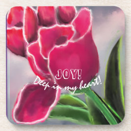 CadeauFloral Design, eigen Typografie Bier Onderzetter