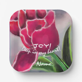 CadeauFloral Design, eigen Typografie Papieren Bordje