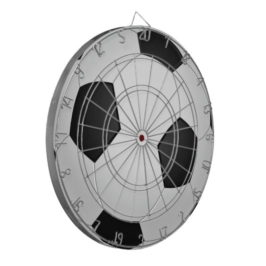CadeauFootball voor Soccerball Dart Board Dartbord (Voorkant Links)