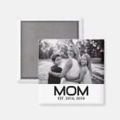 Cadeaufoto Mama Opgericht Magneet (Voorkant / Achterkant)