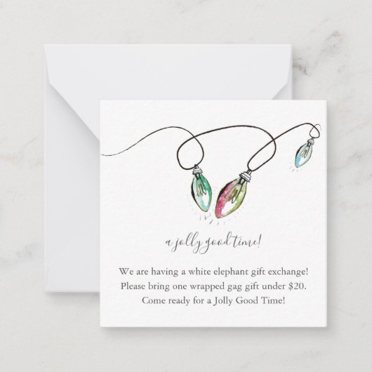 Cadeaugegevens invoegen notitiekaartje (Voorkant)