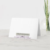 Cadeaugeld behuizing Kaart (Achterkant)