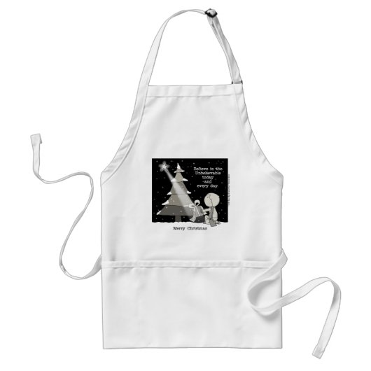 Cadeaugevers - Prettig kerstfeest Standaard Schort (Voorkant)