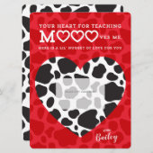 Cadeauhouder | Chicken Nugget Kaart (Voorkant / Achterkant)