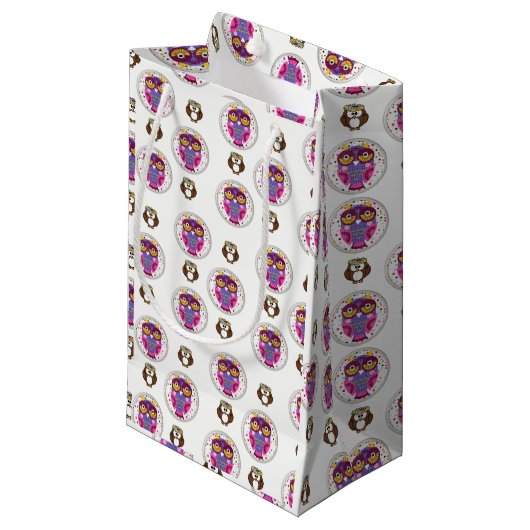 Cadeauhouders Klein Cadeauzakje (Voorkant Gekanteld)