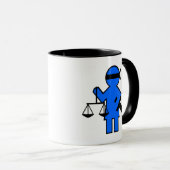 Cadeauidee voor advocaat mok (Voorkant rechts)