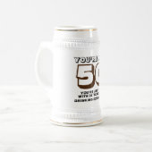 cadeauidee voor geboorte bierpul (Voorkant links)