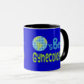 Cadeauidee voor gynaecoloog (beste werelden) mok (Voorkant rechts)