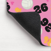 Cadeauidee voor meisjes Volleyball Player nummer 2 Muismat (Hoek)