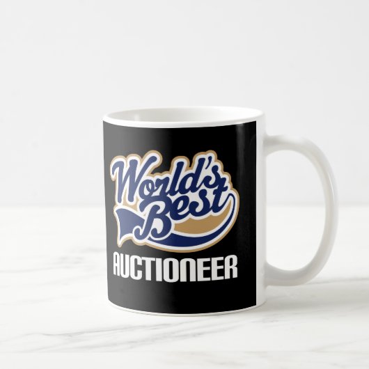 Cadeauidee voor veilingmeesters (beste werelden) koffiemok (Rechts)