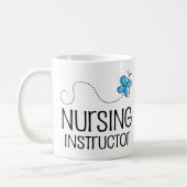 Cadeauidee voor verplegingsinstructeur (vlinder) koffiemok (Links)