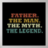 cadeauideeën voor vaders dag poster (Voorkant)