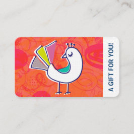 Cadeaukaart, Cadeaubon, D2-052115 Kortingskaartje