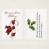 Cadeaukaart / Label van SRF Visitekaartje (Voorkant /achterkant)