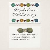 Cadeaukaart / Label van SRF Visitekaartjes (Voorkant /achterkant)