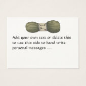 Cadeaukaart / Label van SRF Visitekaartjes (Achterkant)