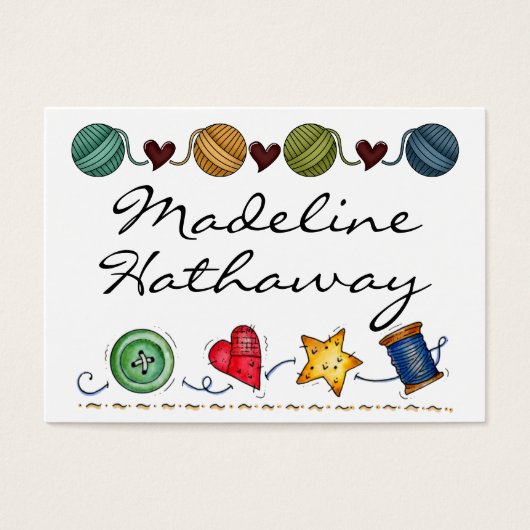 Cadeaukaart / Label van SRF Visitekaartjes (Voorkant)