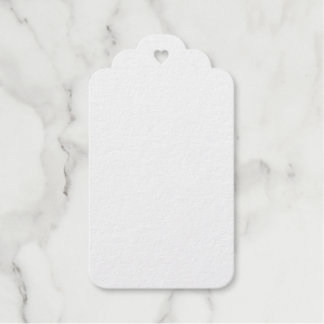 Cadeaukaart met folie cadeaulabels