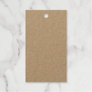 Cadeaukaart met folie cadeaulabels