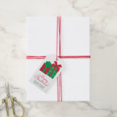 Cadeaukaart van het bedrijf cadeaulabel (Met Touw)