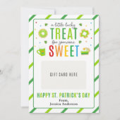 Cadeaukaart voor docenten op St. Patrick's Day Kaart (Voorkant)