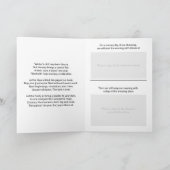  cadeaukaart voor een januari date nacht bedankkaart (Binnen)