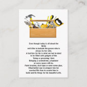 CadeauKaart voor Groom | Bridal Shower-uitnodiging Informatiekaartje (Voorkant)