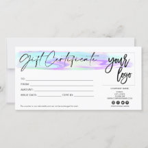 cadeaukaart voor holografische afbeeldingen toevoe