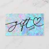 cadeaukaart voor optische textuur visitekaartje (Voorkant)