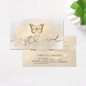 cadeaukaart voor vlindervliegers visitekaartje (Bureau)