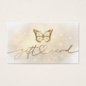 cadeaukaart voor vlindervliegers visitekaartje (Voorkant)