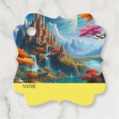 cadeaukaartje bedankjes labels (Voorkant)