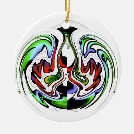 cadeaukleuren voor HakunaMatata hakunamatata Keramisch Ornament (Voorkant)