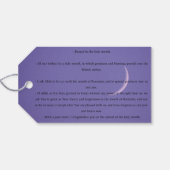 CadeauLabel (Achterkant Horizontaal)