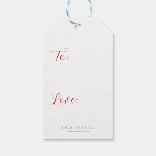 CadeauLabel (Achterkant)