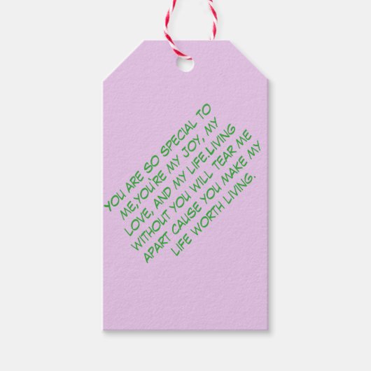 Cadeaulabel (Voorkant)