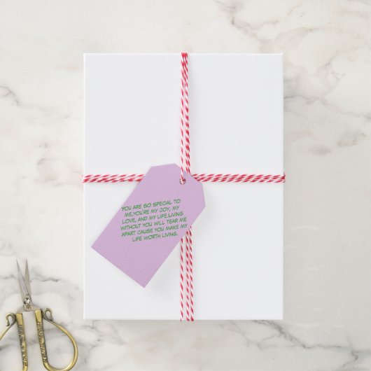 Cadeaulabel (Met Touw)