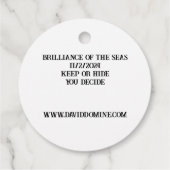 Cadeaulabel Bedankjes Labels (Achterkant)