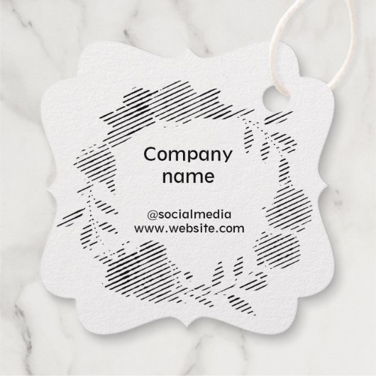 CadeauLabel Bedankjes Labels (Achterkant)