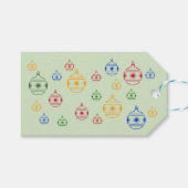 CadeauLabel - kerstdecoratie rond de ronde (Voorkant (Horizontaal))