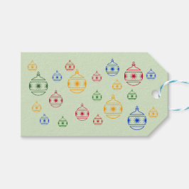 CadeauLabel - kerstdecoratie rond de ronde